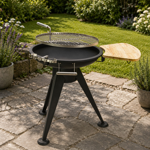 Rundgrill holzkohlegrill - rundgrill,