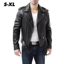 Lederjacke Slimfit Herren