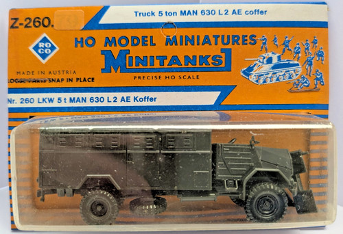 Roco minitanks lkw man - lkw,
