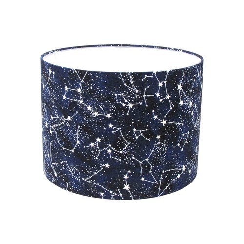 Lampenschirm dunkelblau space - lampenschirm,