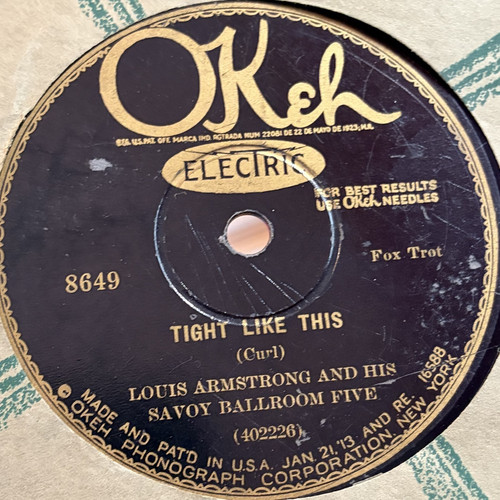 Louis armstrong tight like - armstrong,