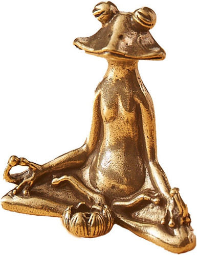 Zen frosch skulptur aus - zen,