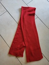 Damen Merino extrafine Schal und Mütze 100% GOTS zertifizierte Merinowolle, rot