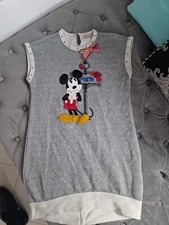 Monnalisa Mädchen Hoodie Kleid Größe 9 Jahre Mickey Maus 