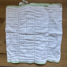 Blümchen Prefold 2 Stk. Bio Baumwolle Newborn 2-5 Kg / Stoffwindeln / Einlagen