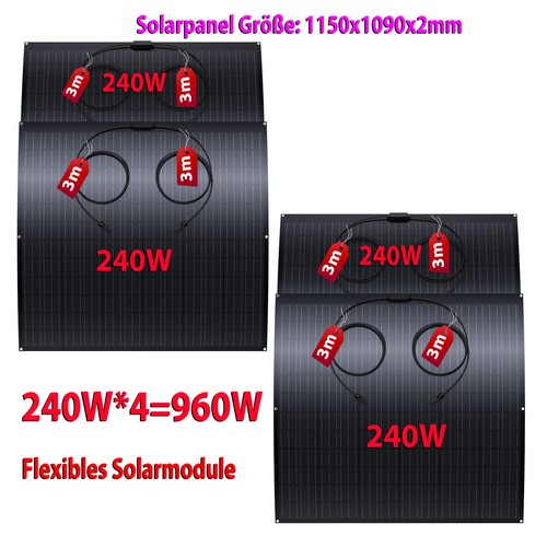 960w flexibles solar - 960w,