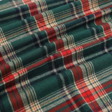 Karierter Twill Stoff