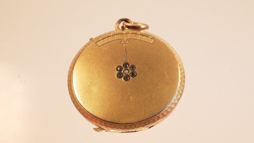 Antikes jugendstil medaillon - jugendstil,