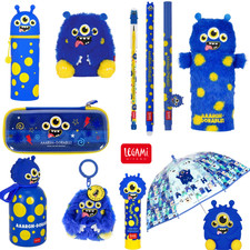 Legami Neuheit -Monster Erasable löschbarer Gelstift Federmäppchen Trinkflasche