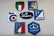 Vespa Aufnäher patch SET 7 Stück HQ PX PK SS Rally Sprint ET3 GS V 50 N Piaggion