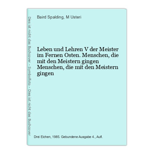 Leben und lehren - und,