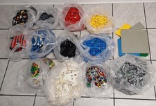 Lego Konvolut 16,5 kg (farblich sortiert, teils ganz alt, mit Anleitungen)