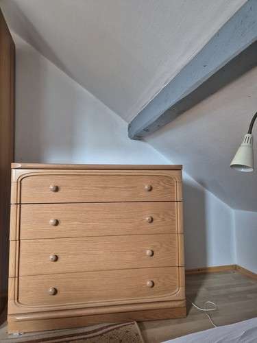 Holz komode mit schubladen - mit,