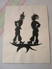 ALT Original Scherenschnitt