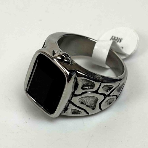 Herren siegelring edelstahl - herren-,