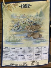 Geschirrtuch Kalender 1992