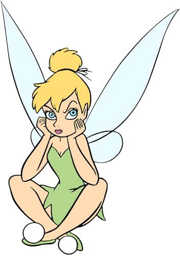 Tinkerbell fee wandbild - fee,