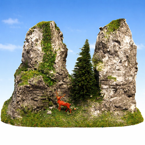 Diorama 87 berg - diorama, 1:87#berg
