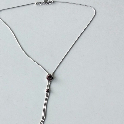 Kette mit stern strass - mit,