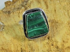 Natürlicher grüner Malachit