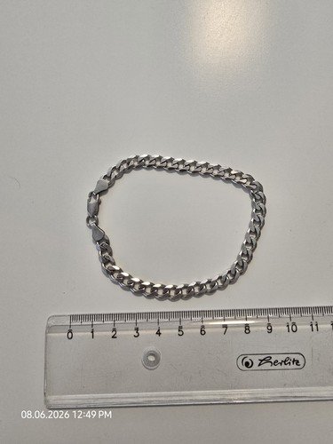 Panzerkette armband silber 925 - panzerkette,