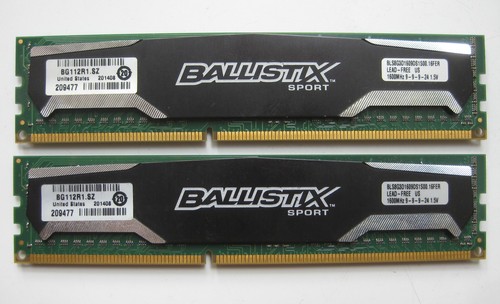 16gb crucial ballistix - crucial, sport