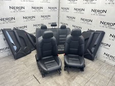 Mercedes C Klasse Limousine W204 Leder Innen Ausstattung Sitze Schwarz