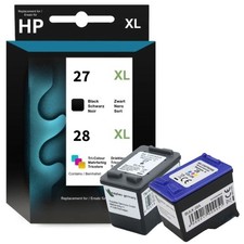 Tintenpatronen für HP 27+28 XL DeskJet 3300 3320 3322 3323 3325 3420 3425 3500
