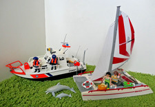 Playmobil Schiffskonvolut aus