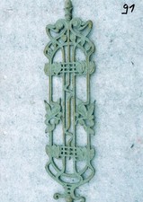 antikes Geländer Guss, Gusseisen, Briefkasten Gründerzeit Jugendstil, Kaiserzeit