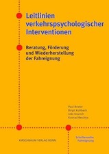 Leitlinien verkehrspsychologischer Interventionen: Beratung, Buch Kirschbaum