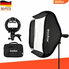 DE Godox 60x60cm faltbar Softbox mit S-Typ Bowens Blitzhalter Für AD200 TT685