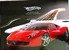 LIMITED HARDCOVER MODELLAUTO KATALOGE 2010 VON MATTEL HOT WHEELS 1 OF 3500 PCS.