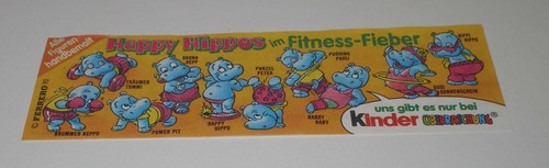 Beipackzettel happy hippo - "happy,