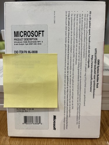 Windows vista business - windows, sp1