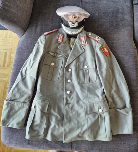 Uniformjacke alter art mit - bw,