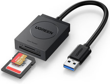 UGREEN SD Kartenleser USB 3.0 SD TF Kartenlesegerät SD Card Reader SD Karten Ada