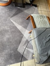 Teppich Grau 150 x 200 Cm Neuwertig Top Zustand