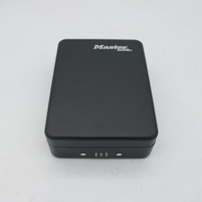 MASTER LOCK Kompakttresor [Kombination] [mit Kabel] P005CEURBLKHRO – Ideal für S