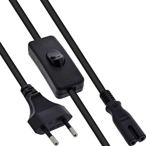 Inline euro netzkabel - inline®, mit