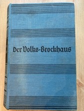 Der Volksbrockhaus 1937;Band