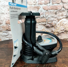 Fischer Fuß-Standpumpe Manometer für alle Ventile neu
