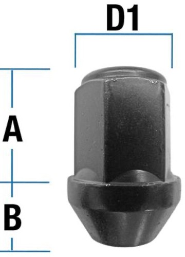 Radmutter m14 5 kegelbund - radmutter, 1.5