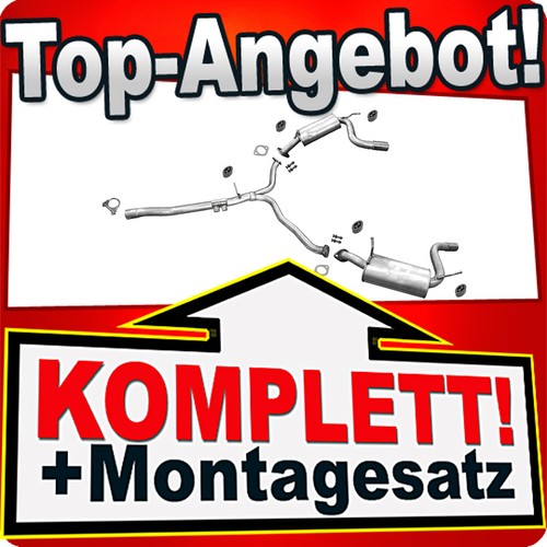 Auspuff für chevrolet captiva - auspuff,