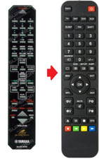 Ersatz Fernbedienung passend für Yamaha V891340 / RX-E400 / CRX-E300 / CRX-E400