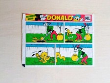 ML Bubble Gum Donald Kaugummi Disney Sammelbild Snoppy Micky Maus Vintage Bild