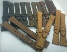 Cinturino Shell Cordovan Vintage Handmade In Italien 20/16Mm 110X65 Kurz