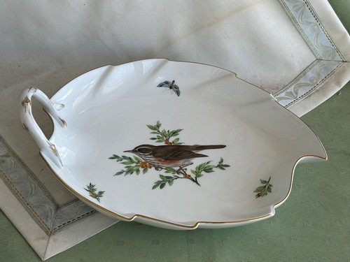 Schöne meissen blatt schale - schöne,