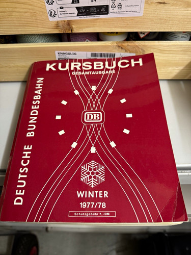Deutsche bundesbahn kursbuch - deutsche,