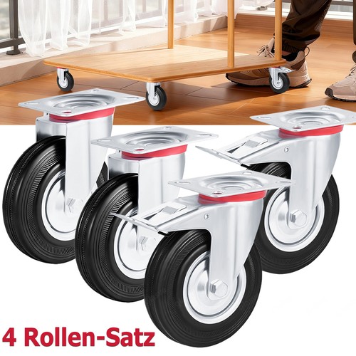 4er set schwerlastrollen - 4er,